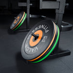 Squat & Bench Press Stand w/ Plate Storage & Bar Catch