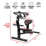 Seated Total Body Stretch Machine