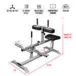 Seated Calf Raise Machine Plate Loaded
