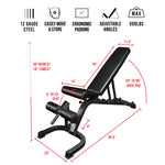 Adjustable FID Bench