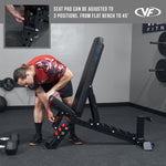 Heavy Duty Flat - Incline Utility Weight Bench