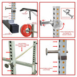Pro 2.5x2.5 Power Rack w/ Pullup Bar