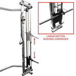 Pro 2x2 Power Rack w/ Multi Grip Pullup Bar