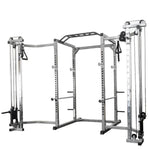 Pro 2x2 Power Rack w/ Multi Grip Pullup Bar