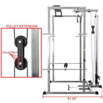Lat Pull Attachment for Pro 2x2 Power Rack