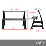Kettlebell 2 Tier Storage Rack