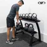 Kettlebell 2 Tier Storage Rack