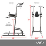 Power Tower Leg Raise Machine