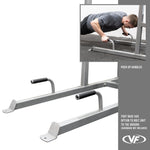Power Tower Leg Raise Machine