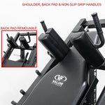 Leg Press - Hack Squat Combo Machine