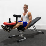 Leg Curl / Extension Attachment for Weight Benches