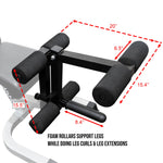 Leg Curl / Extension Attachment for Weight Benches